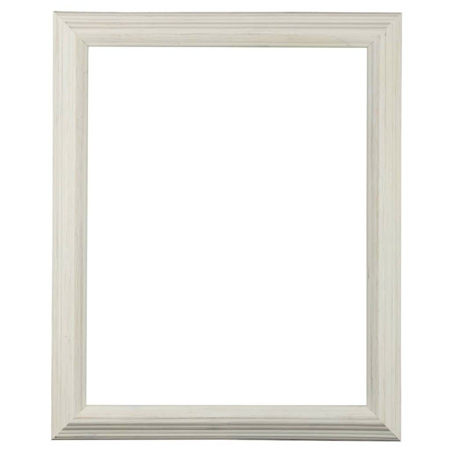 Frames * | Buy 6 Pack: White Driftwood 16 X 20 Open Back Frame By Studio Decor By Studio Decor