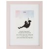 Frames * | Buy Pink Linear 4 X 6 Frame With Mat, Simply Essentials By Studio Decor By Studio Decor