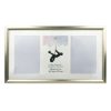 Frames * | Coupon 3 Opening Silver Foil 5 X 7 Frame With Mat, Simply Essentials By Studio Decor By Studio Decor