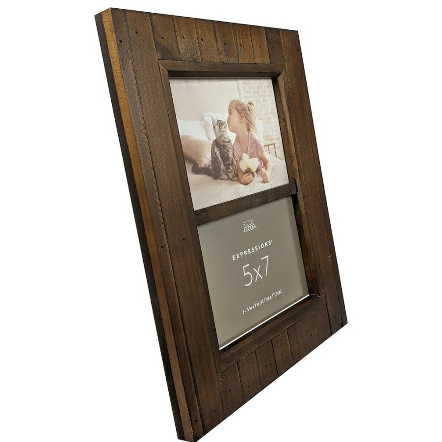 Frames * | Outlet 12 Pack: 2 Opening Espresso Salvage Chic 5 X 7 Frame, Expressions By Studio Decor By Studio Decor