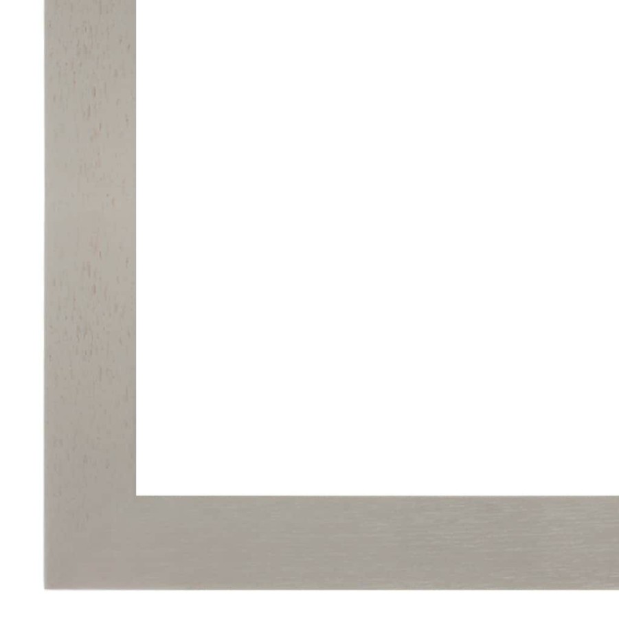 Frames * | Wholesale Grey Gallery Frame With Double Mat By Studio Decor By Studio Decor Gray